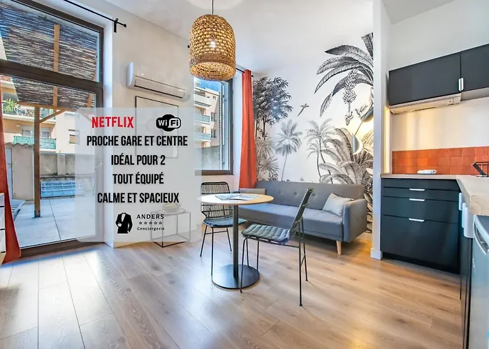 Bain De Soleil ! Terrasse Clim Wifi Netflix