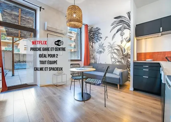 Bain De Soleil ! Terrasse Clim Wifi Netflix